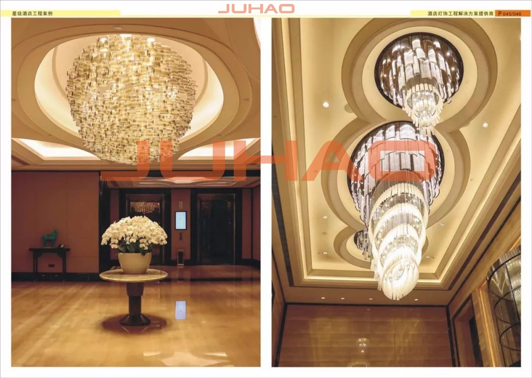 酒店入口们厅装饰灯
