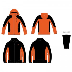 钜豪男女款通用双层冲锋衣（尺寸留言备注）